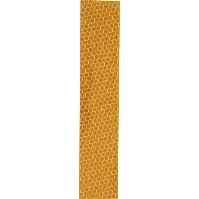 Hy-Ko 1 In. x 6 In. Yellow Reflective Safety Tape Strips (3-Count)