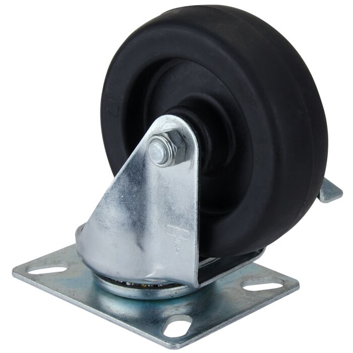 World Casters & Equipment Manufacturing 300 lb 4 in Polyolefin Swivel Caster
