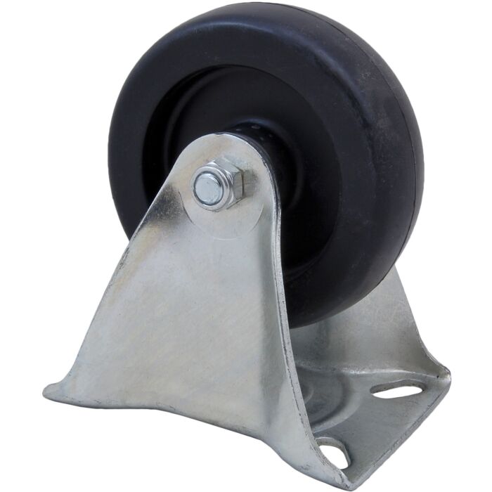 World Casters & Equipment Manufacturing 300 lb 4 in Polyolefin Rigid Caster