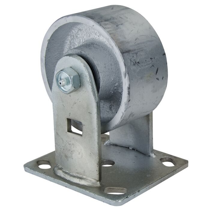 World Casters & Equipment Manufacturing 900 lb 4 in Steel Rigid Caster