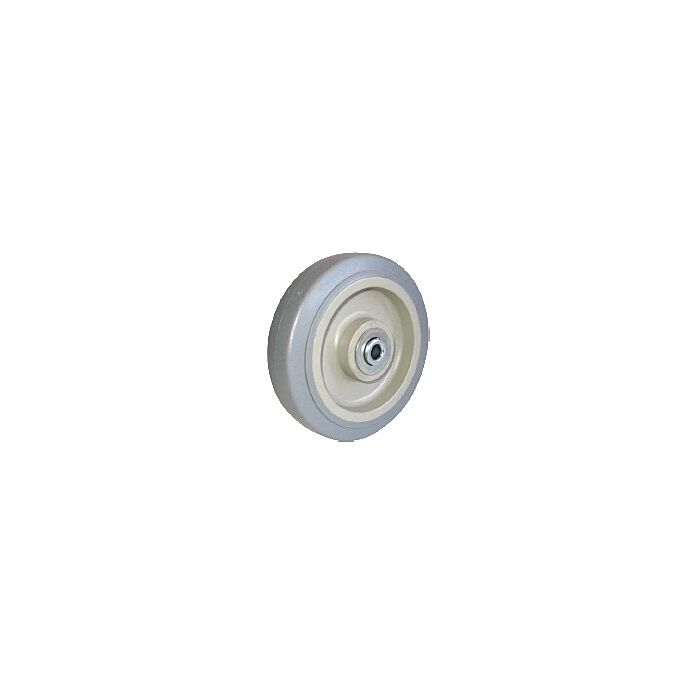 World Casters & Equipment Manufacturing 4 in 1-1/4 in 250 lb Plain Bore Wheel