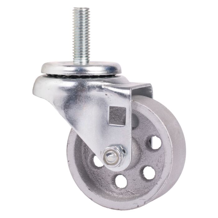 World Casters & Equipment Manufacturing 300 lb 3 in Steel Swivel Caster