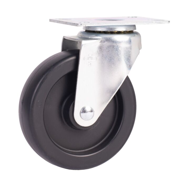 World Casters & Equipment Manufacturing 325 lb 5 in Polyolefin Swivel Caster