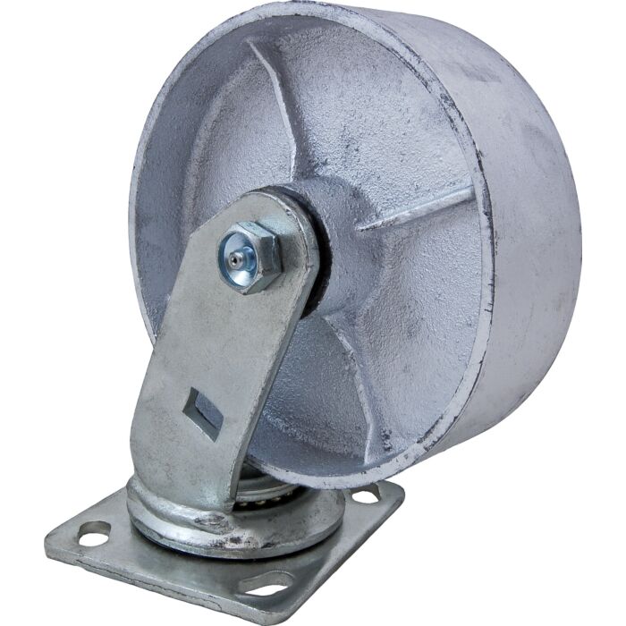 World Casters & Equipment Manufacturing 900 lb 6 in Steel Swivel Caster