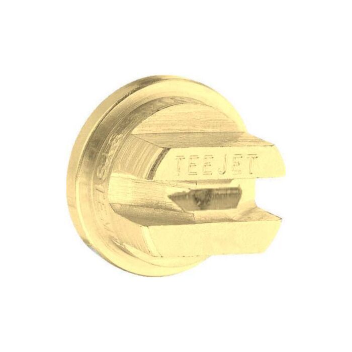 TeeJet 65deg Flat Fan Spray Tip, Brass