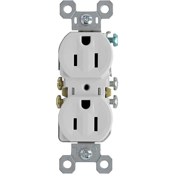 Pass & Seymour Trademaster® TR DUP NA REC 15A/125V W