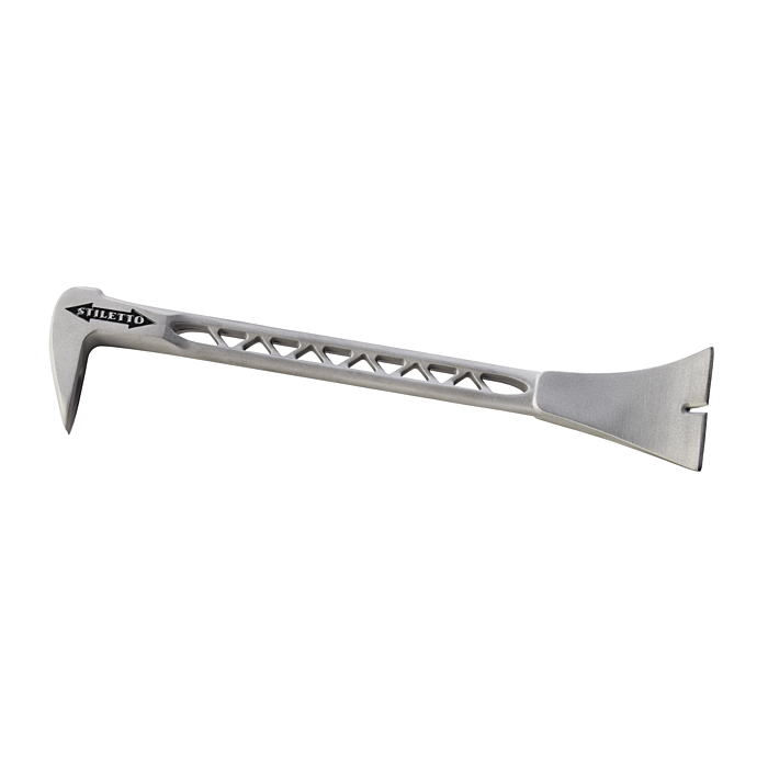 Stiletto 8.5 in. Titanium Trim Bar Finish and Trim Puller
