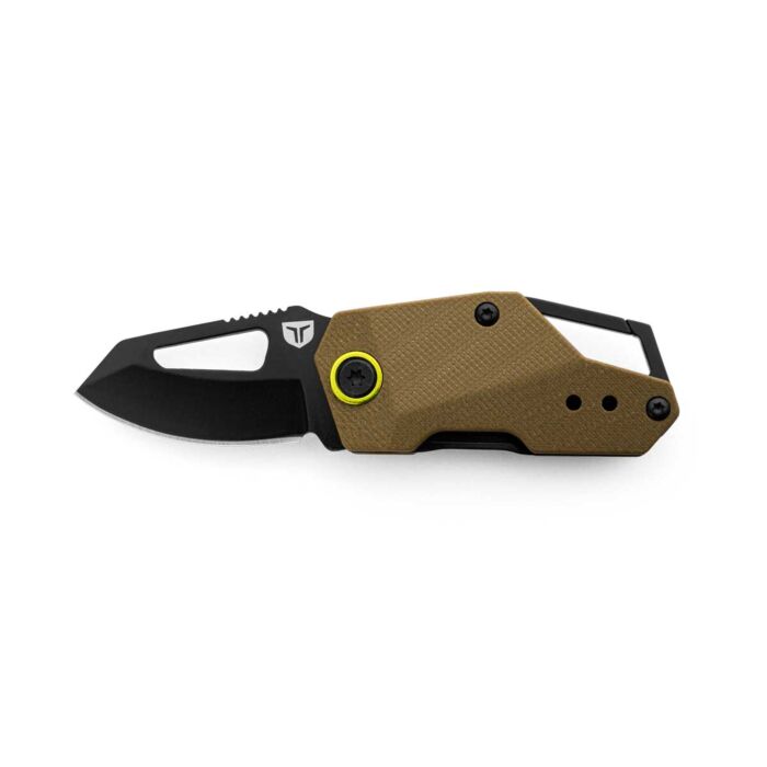 TRUE Berm Keychain Knife (Brown)