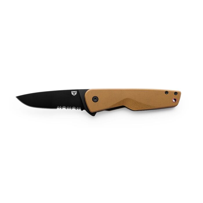 TRUE Fast Flip Pocket Knife (Tan)