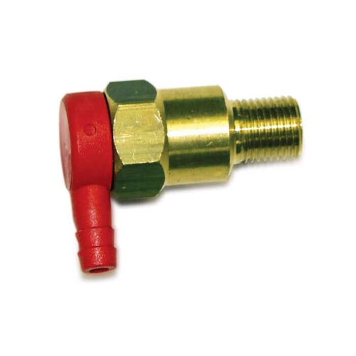 BE 1/2 in MPT x Plastic Hose Barb 145 psi Thermal Relief Valve