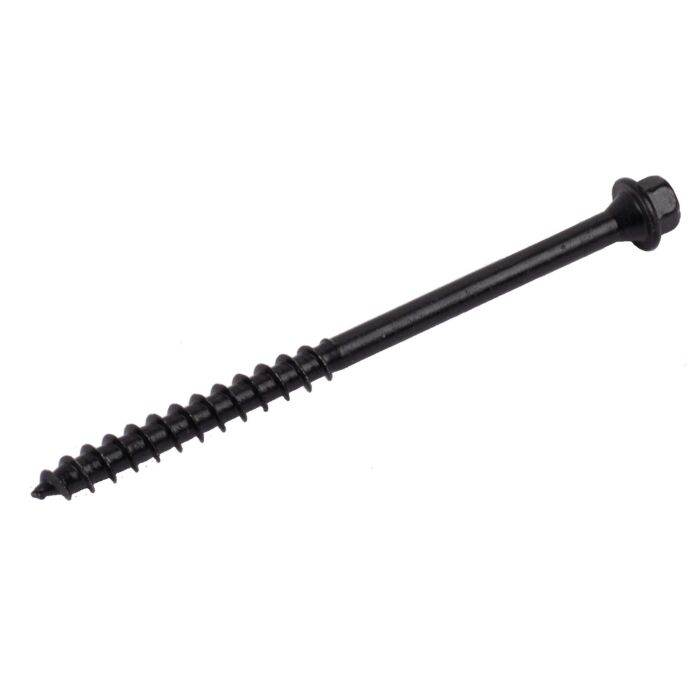 1/4" x 4" Hex Head, Timber Lag Screw, Epoxy Coated 