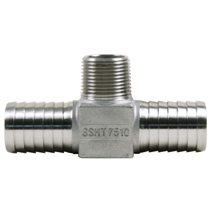 Merrill 3/4" Male NPT x 1" Well Pipe SS Hydrant Tee
