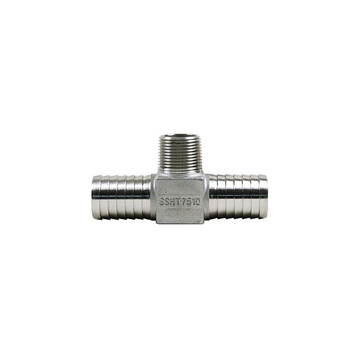 Merrill 1" Male NPT x 1" Well Pipe SS Hydrant Tee