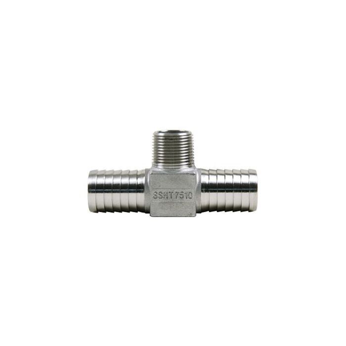 Merrill 3/4" Male NPT x 3/4" Well Pipe SS Hydrant Tee