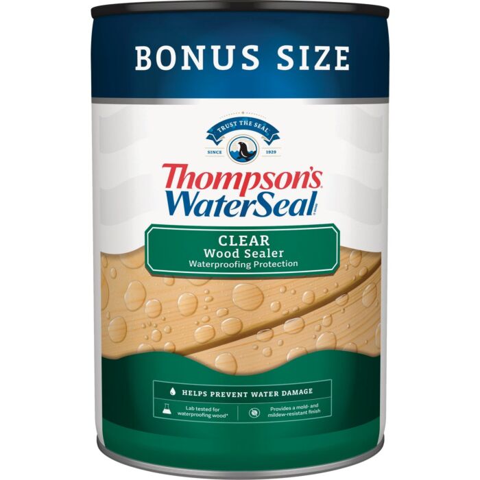 Thompson's WaterSeal Waterproofing Wood Sealer (Clear) 6 gal