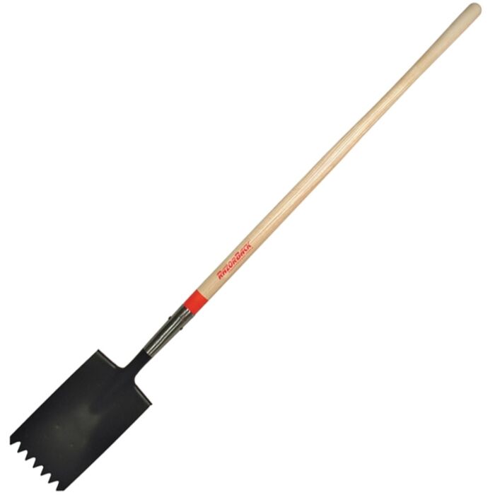 Razor-Back Roof Shovel/Shingle Remover with Wood Handle