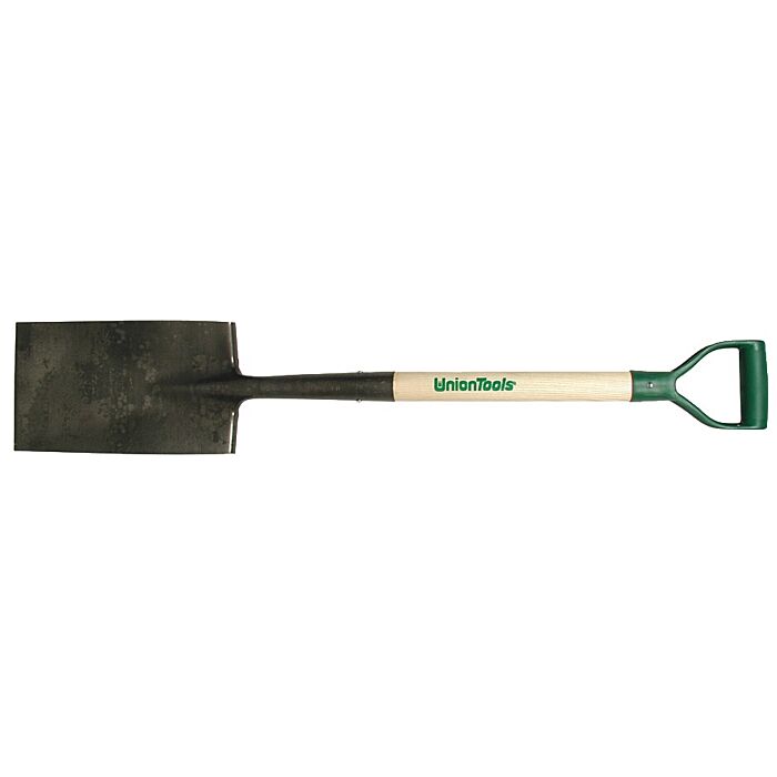 UnionTools Garden Spade with Wood Handle