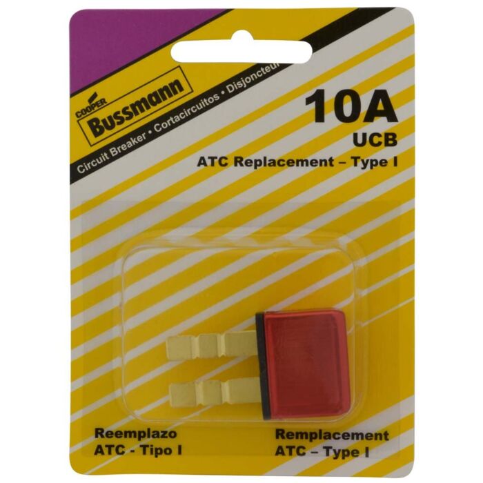 Bussmann 0.416666666666667 12 V Red Automotive Circuit Breaker