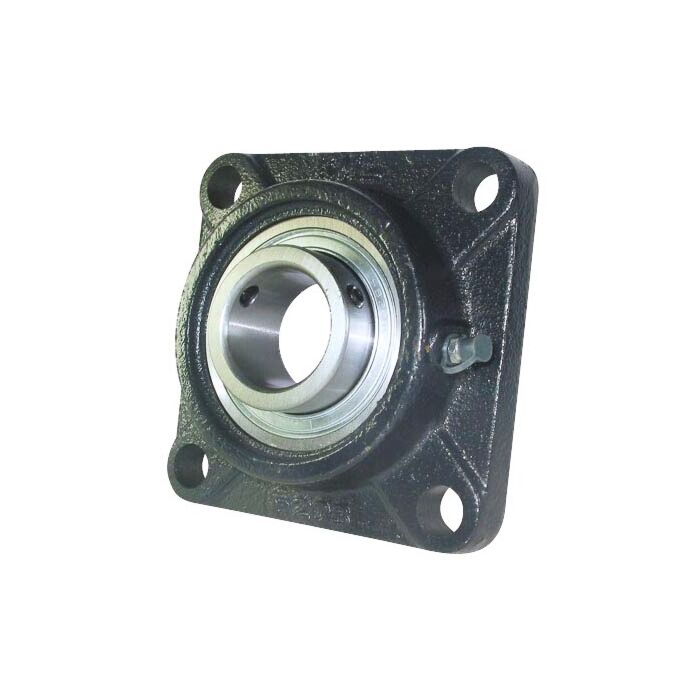 KML Premium 4 Bolt Flange  Bearing, 1" Set Screw Lock, Extended Race UCF20516