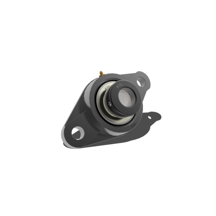 KML 3/4 in 125 mm Cast Iron 2-Bolt/Hole Flange Mount Ball Bearing