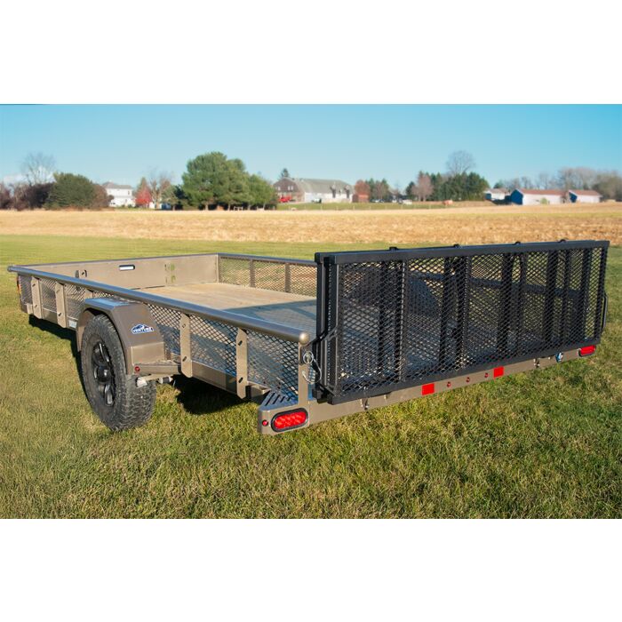 Diamond C 77" Premium Single Axle 12' Utility Trailer - Venture Edition