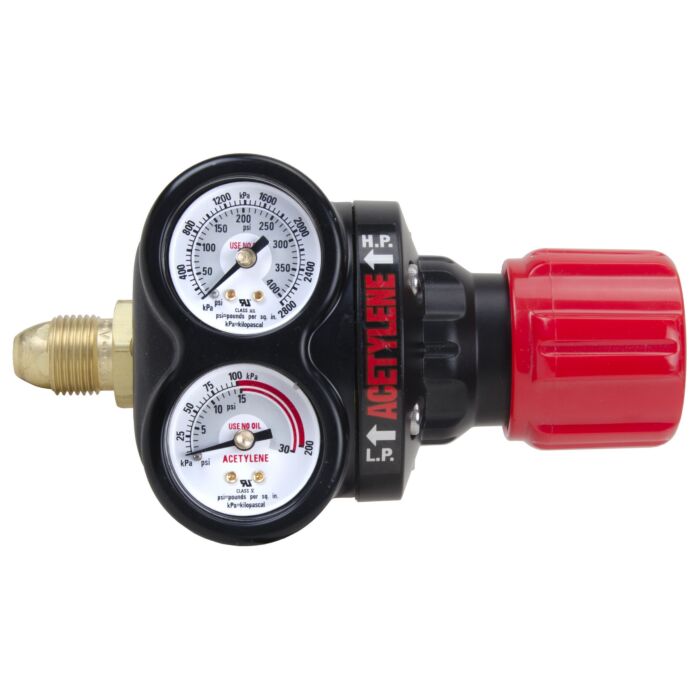Victor Technology Victor®Model ESS32-15-510 EDGE™ Series 2.0 Heavy Duty/Medium Capacity Acetylene Single Stage Regulator, CGA-510