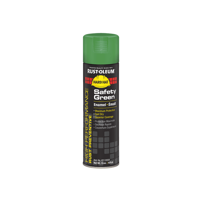Rust-Oleum High Performance - V2100 System Enamel Spray Paint - Colors - Safety Green
