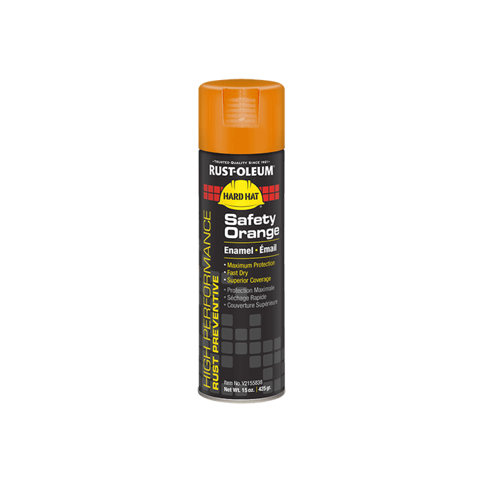Rust-Oleum High Performance - V2100 System Enamel Spray Paint - Colors - Safety Orange