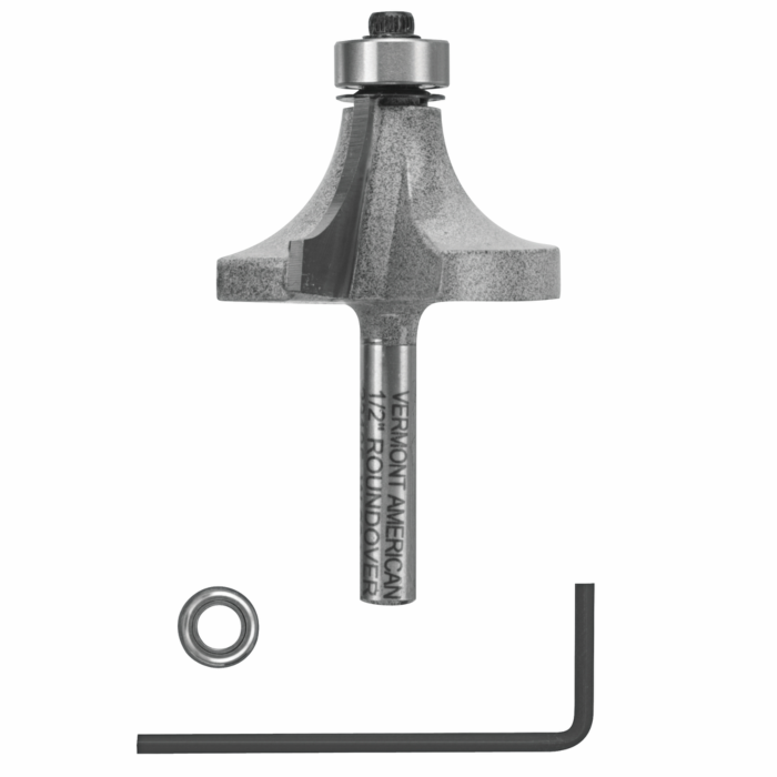 Vermont American 1/2 In. x 3/4 In. Carbide Tipped Roundover / Beading Bit