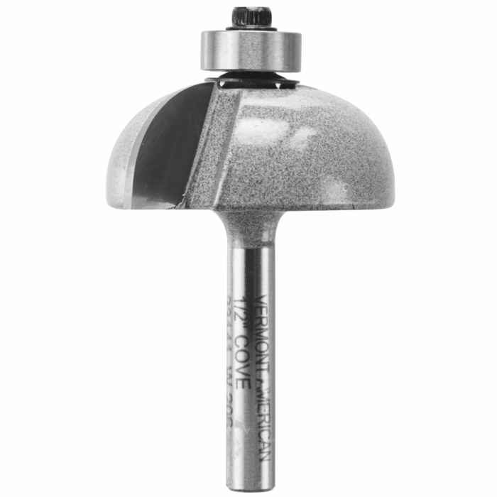 Vermont American 1/2 In. x 5/8 In. Carbide Tipped Cove Bit