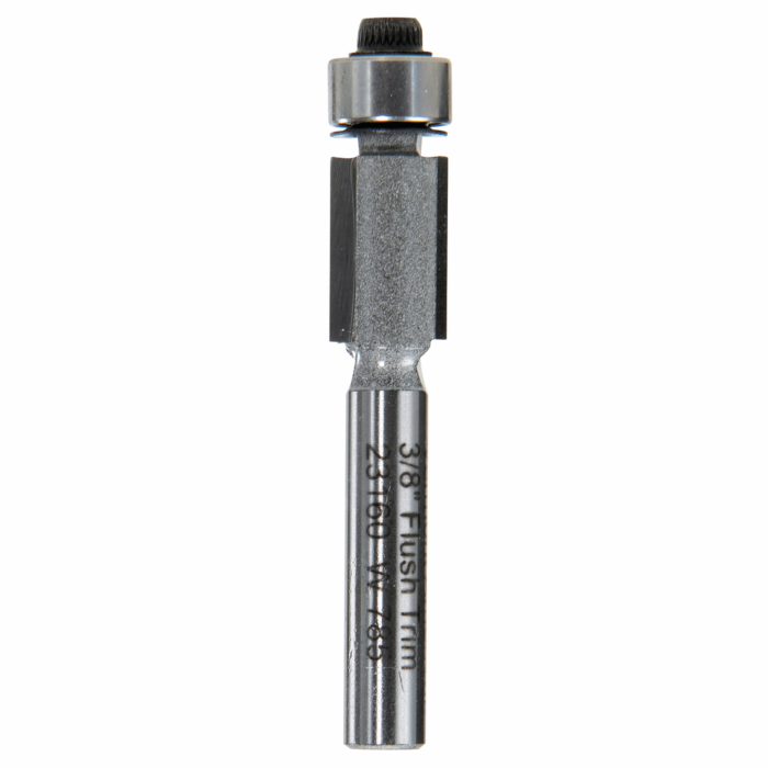 Vermont American 3/8 In. x 9/16 In. Carbide Tipped 2-Flute Flush Trim Bit