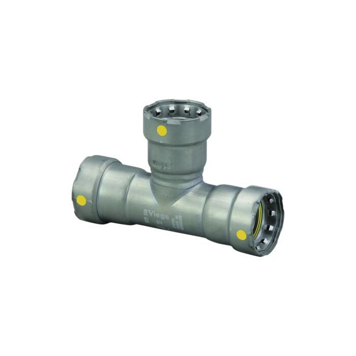 MegaPress Gas Tee 3/4"x3/4"x1/2"