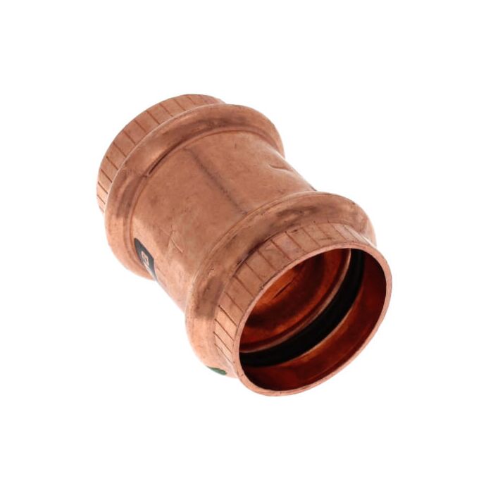 1 in Copper Pipe Coupling with Stop
