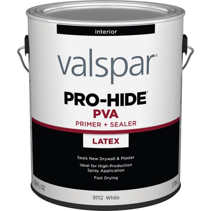 Valspar Pro-Hide PVA Interior Latex Drywall Primer (White) 1 gal