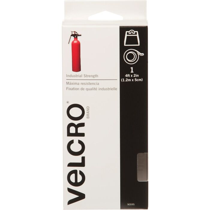Velcro VELCRO Brand 2 In. x 4 Ft. White Industrial Strength Hook & Loop Roll
