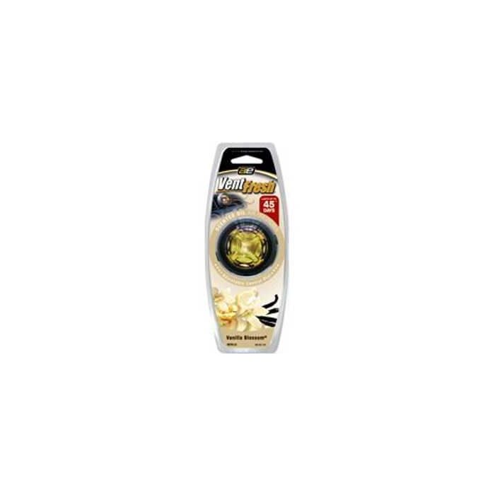 Auto Expressions Vent Fresh VNTFR-33 Air Freshener, 7 mL, Liquid, Vanilla Blossom
