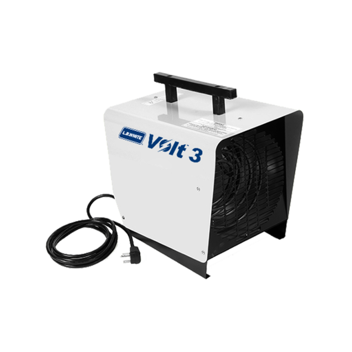 L.B. White 10200 Btu/hr 240 V 12.5 A Portable Air Forced Electric Heater
