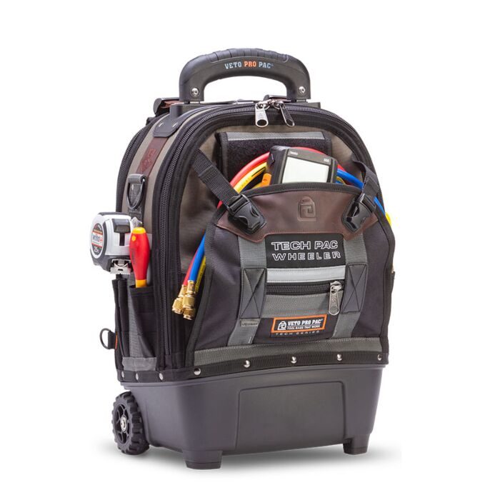 Veto Pro Pac 48 Zipper 8 in Wheeler backpack tool bag