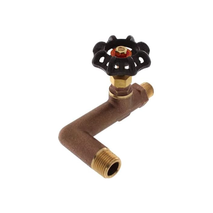 Matco-Norca Brass Oil Tank Valve - 1/2 in. MIP x 3/8 in. MIP