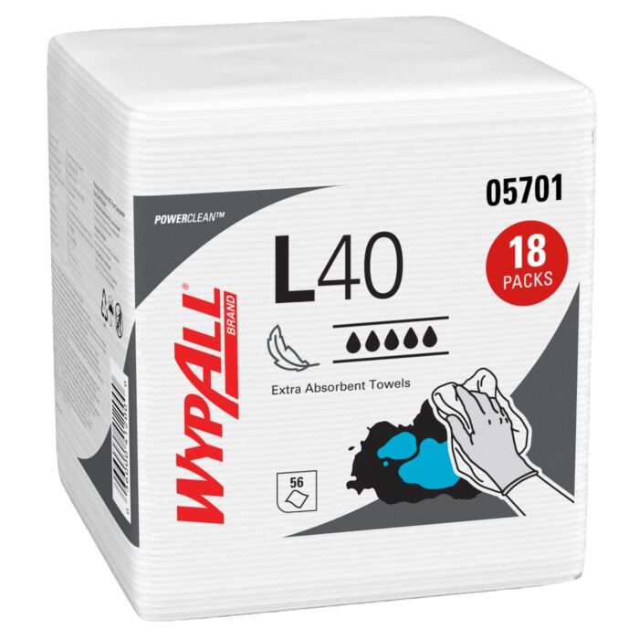 Wypall Absorbent Towel L40 - 56 ct