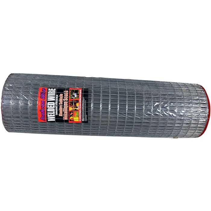 Jackson Wire Welded Wire Fence, 36 in H, 1 x 2 in Mesh, 14 Gauge, Galvanized