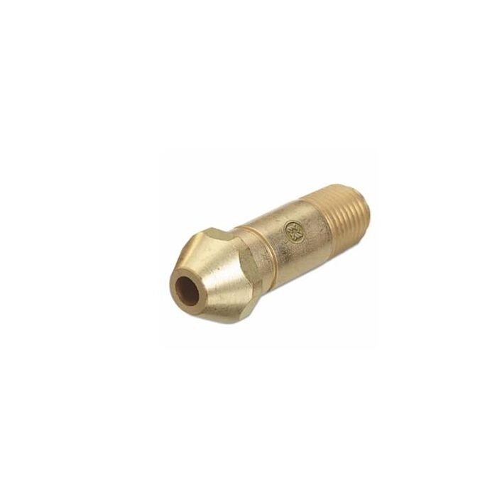 Western Enterprises® 1/4 in NPT 1-15/16 in L Brass Regulator Inlet Nipple