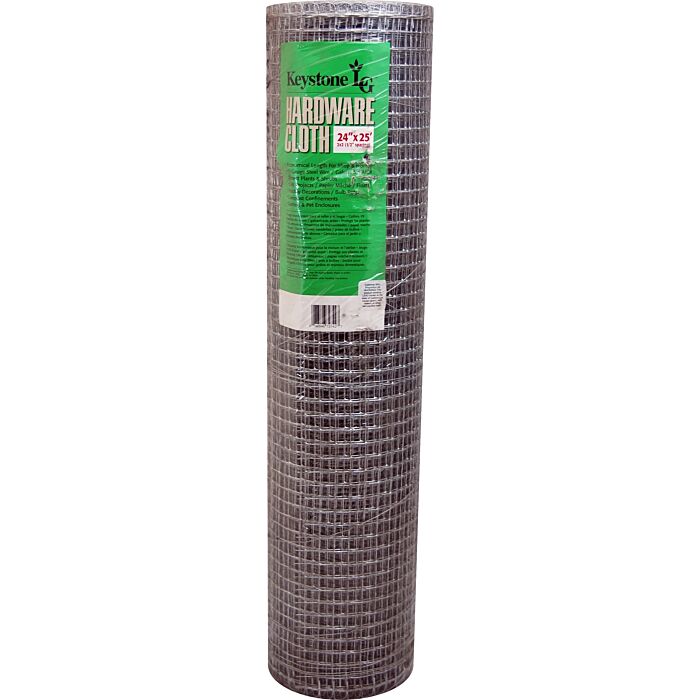 1/2" x 24" H. 19-Ga. Hardware Cloth