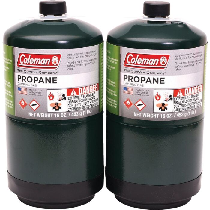 Bernzomatic Coleman 1 Lb. Propane Cylinder (2-Pack)