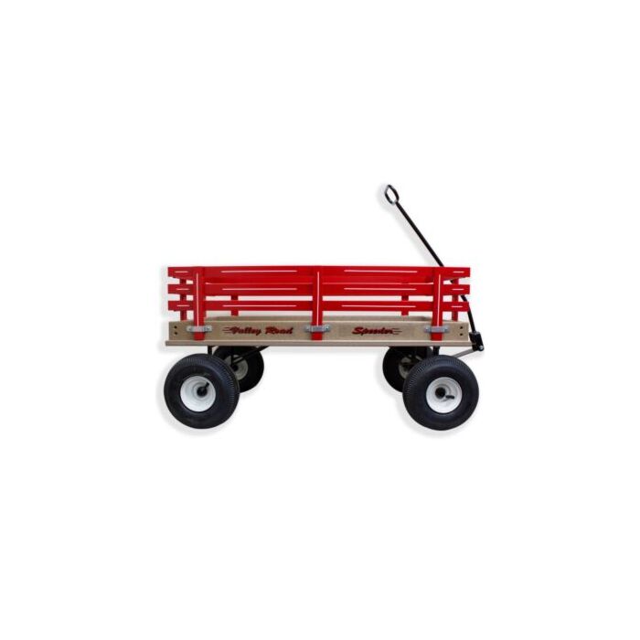 Valley Road Woodworks 350 POLY RED 1000 lb Rack 40 in Speeder Wagon