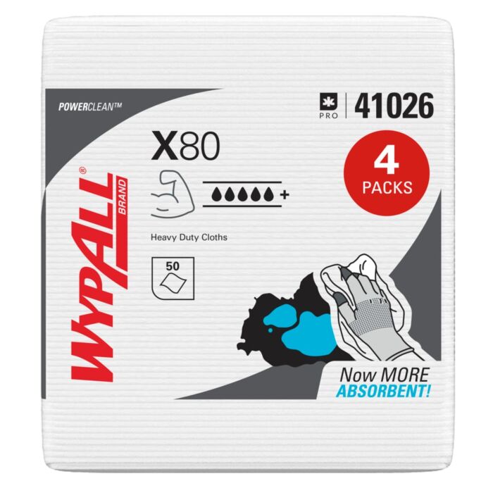Wypall Heavy Duty Cloth X80 - 50 ct