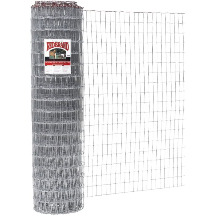 Keystone Red Brand 48 In. H. x 100 Ft. L. Galvanized Steel Class 1 Square Deal Non-Climb Horse Fence