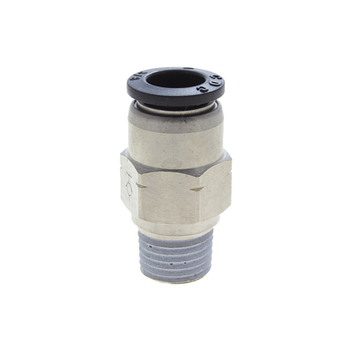 Hex Male Straight Fitting - 1/2 in. x 3/8 in. MNPT