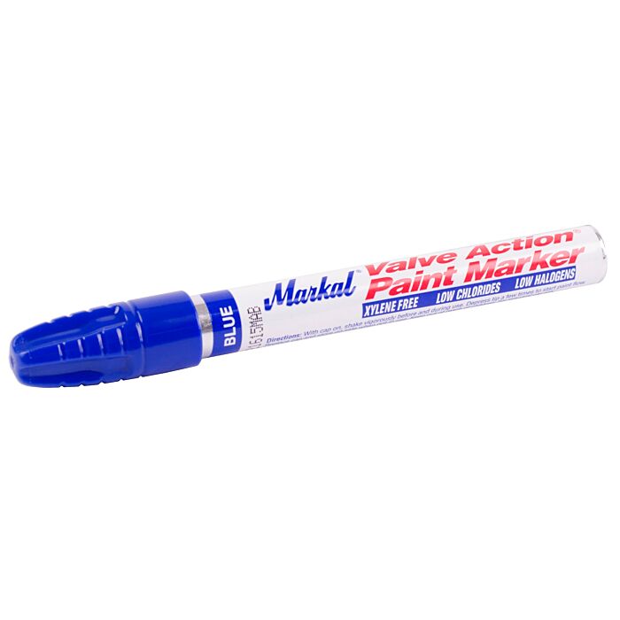 Markal 1/8 in Blue Liquid Fast-Drying Paint Marker