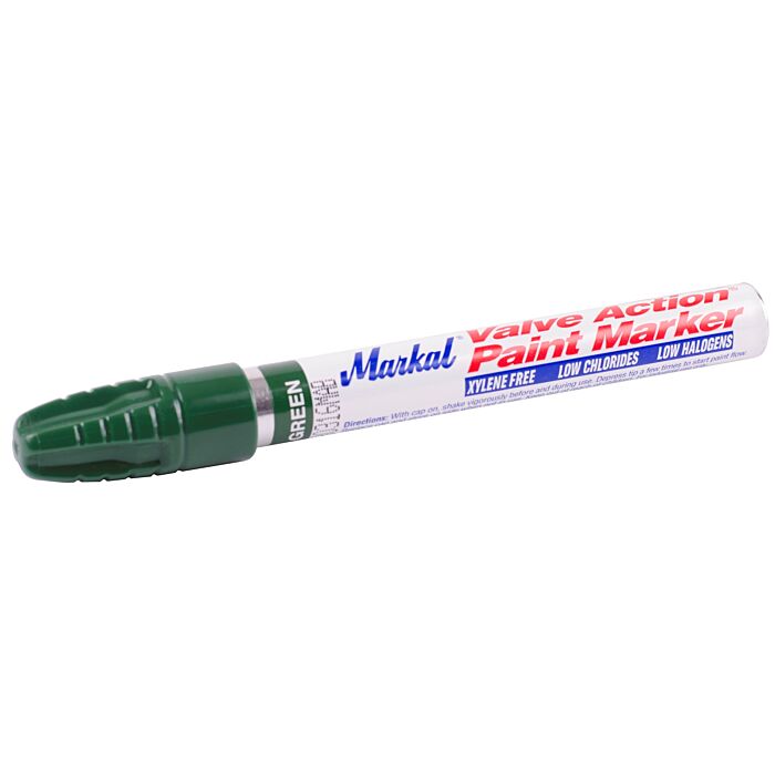 Markal 1/8 in Green Liquid Fast-Drying Paint Marker